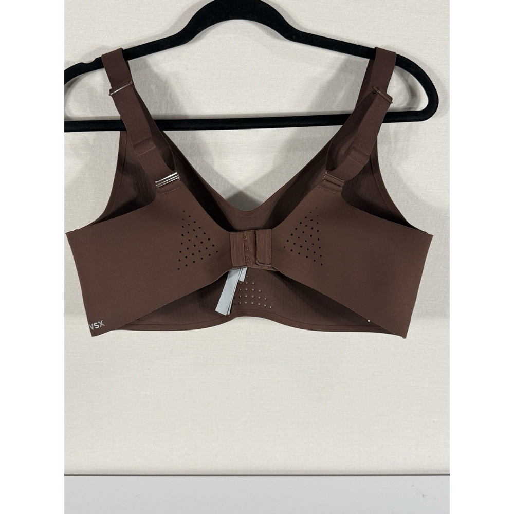 Victoria's Secret VSX Featherweight Max Sports Bra High Impact Brown XL - Picture 5 of 9